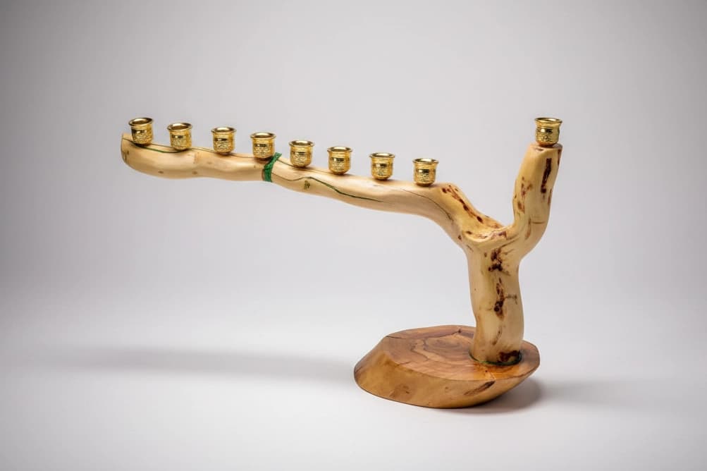 חנוכייה מהממת ומיוחדת!!! דגם עץ החיים